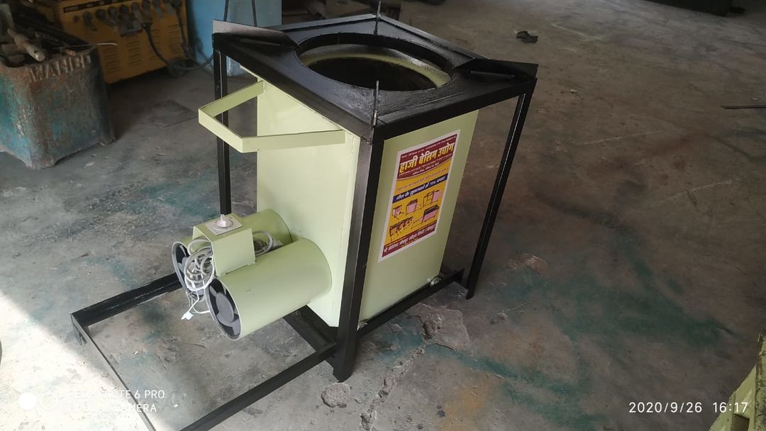16 inches double blower biomass Wood stove uploaded by Haji Belim Udyog on 12/27/2021