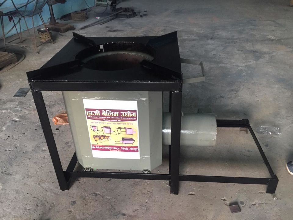 14 inches burner biomass Wood stove uploaded by Haji Belim Udyog on 12/27/2021
