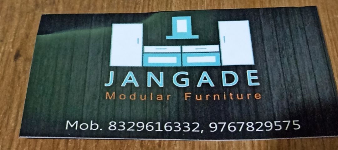 Visiting card store images of Kishor Jangade furniture
