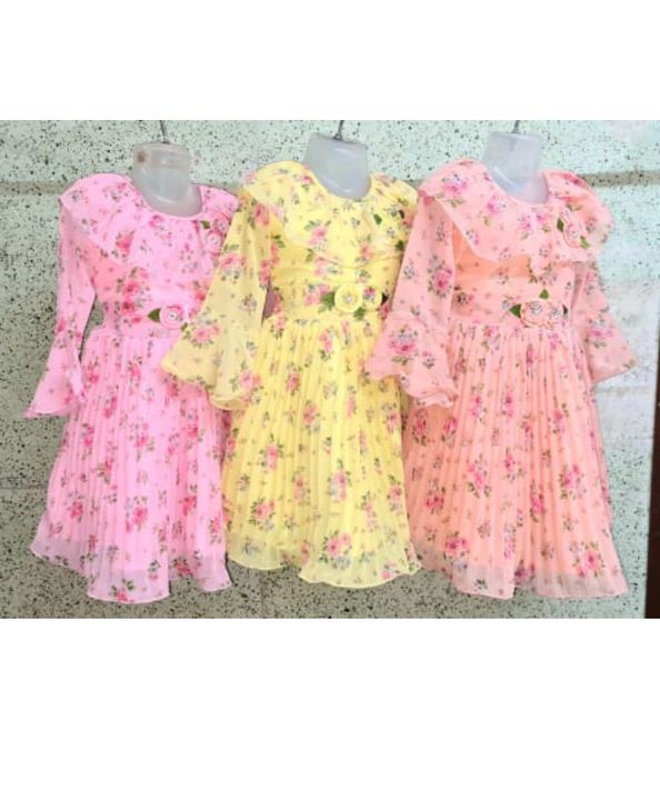 Newly arrived dresses and frocks for 3 to 6 years. uploaded by business on 12/27/2021