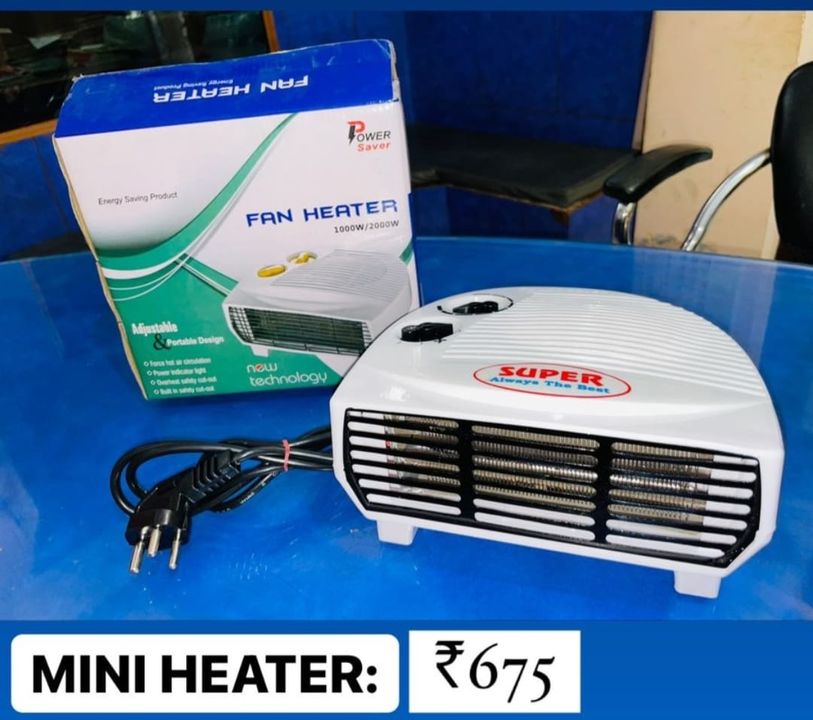 Mini heater uploaded by Fan and heaters cooler Moter on 12/27/2021