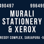 Business logo of Murali Sationery And Xerox