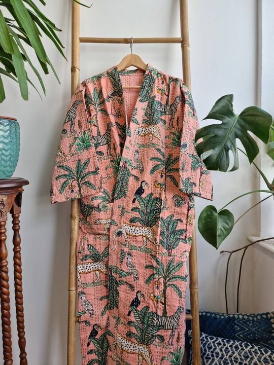 Kantga kimono dress uploaded by Vastra Handicrafts on 12/28/2021