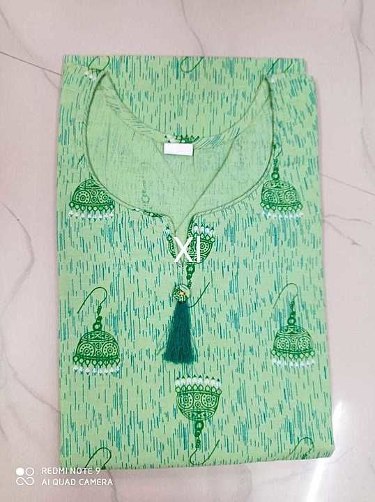 Cotton kurti uploaded by Mobile Accessories on 9/27/2020