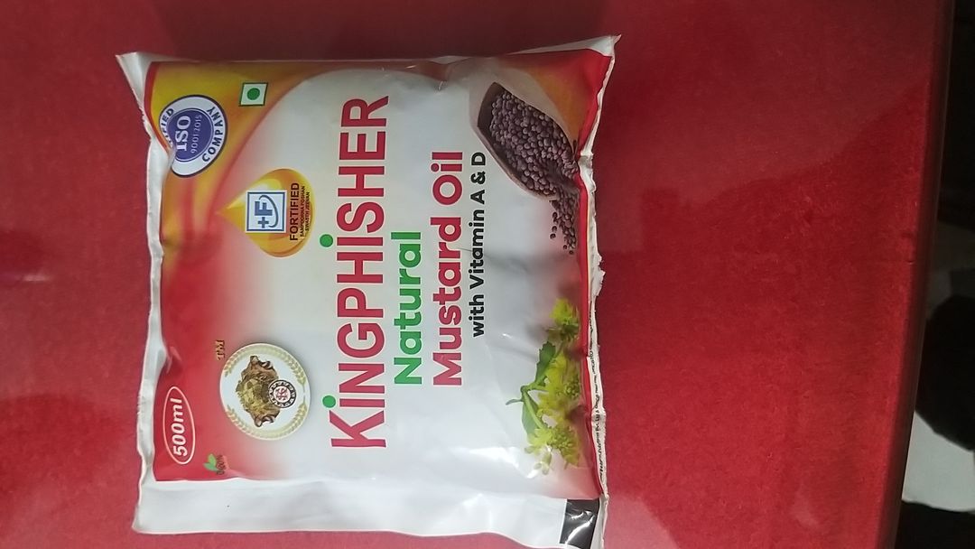 KINGPHISHER NATURAL MUSTARD OIL  uploaded by business on 12/28/2021
