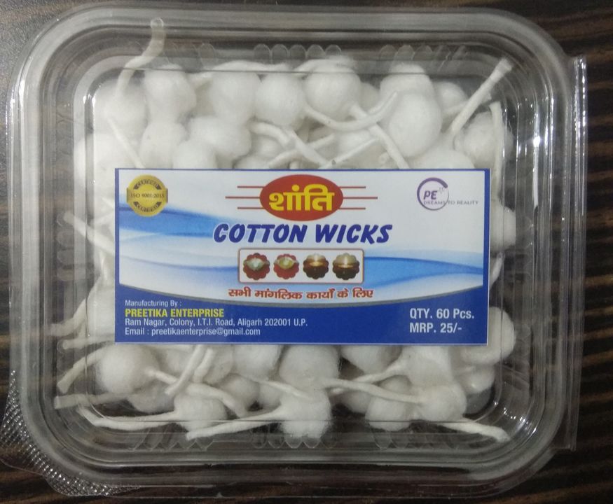 Cotton wicks uploaded by Preetika Enterprise  on 12/28/2021