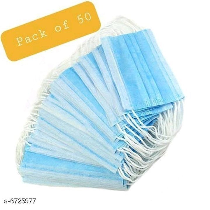 Catalog Name:*Useful 3 Layer Face Mask *
Material:  Non woven
Type: Face Masks
Multipack: Variable ( uploaded by Satyanam Reseller on 9/27/2020