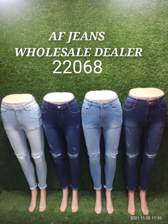 Latest design women jeans uploaded by Af collection on 12/28/2021