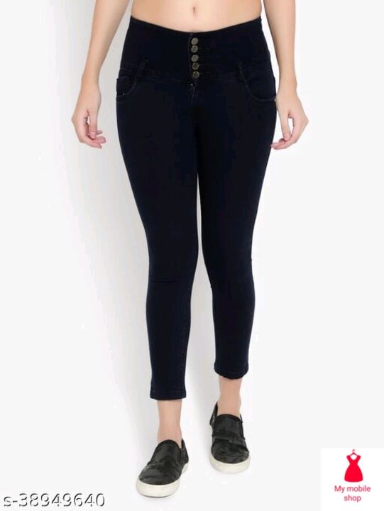 AKACY women ankle lenth jeans uploaded by MY MOBILE SHOP on 12/28/2021