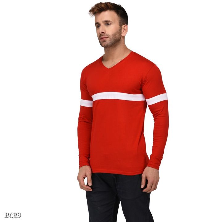 Post image Catalog Name: BKS COLLECTION Multi Colour V-Neck Full Sleeve Stylish For Men's T-shirt
BRAND-BKS COLLECTIONSize chart mapXS-S-M-L-XL- XXL-100% COTTON SOFT FABRIC FOR MEN T-SHIRT 180 GSM FABRIC MACHINE WASS
 price 290 only