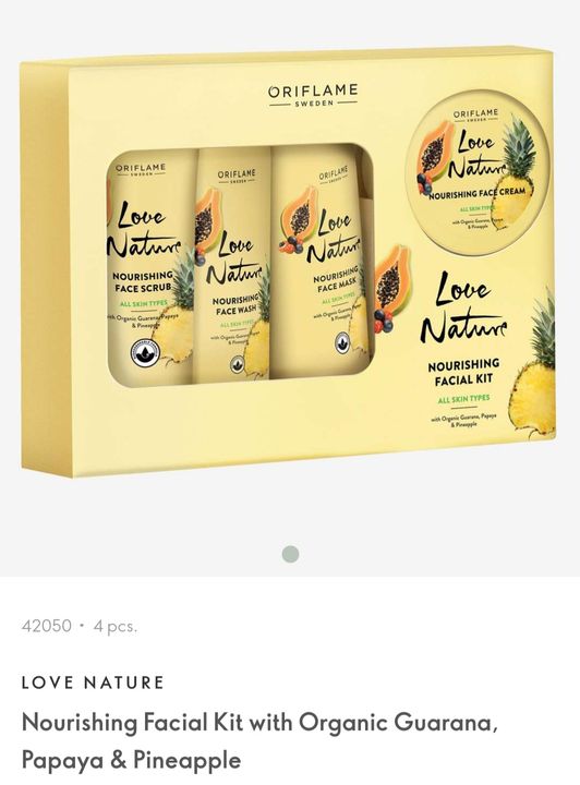 Love Nature Complete Facial kit uploaded by Be pretty on 12/28/2021