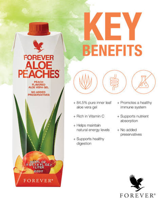 Forever Aloe Peaches  uploaded by Forever Living Products on 12/28/2021
