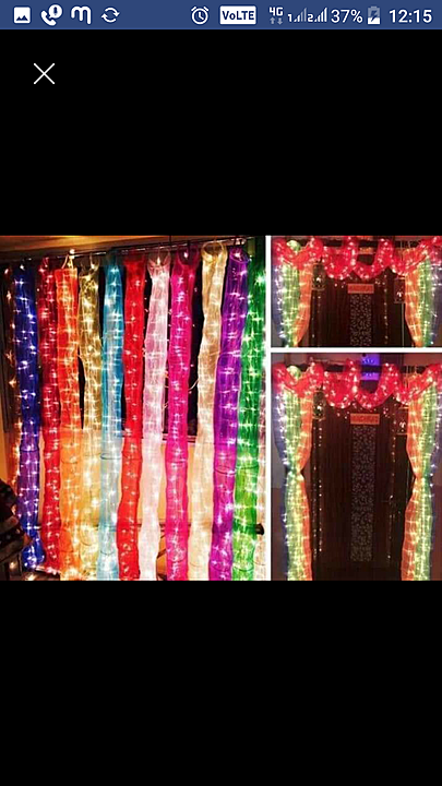 *Celebrate the Navratra Utsav by decorating your houses with Led curtains*i uploaded by business on 9/27/2020