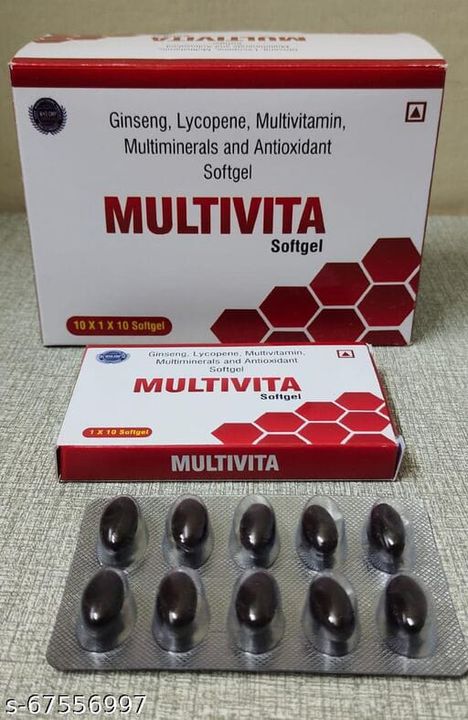 Multivita softgel uploaded by SADHVI HEALTHCARE on 12/29/2021