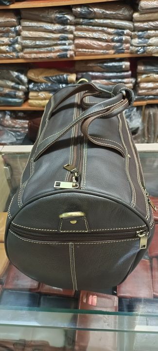 Leather Duffle bag  uploaded by Mojari the juti store on 12/29/2021