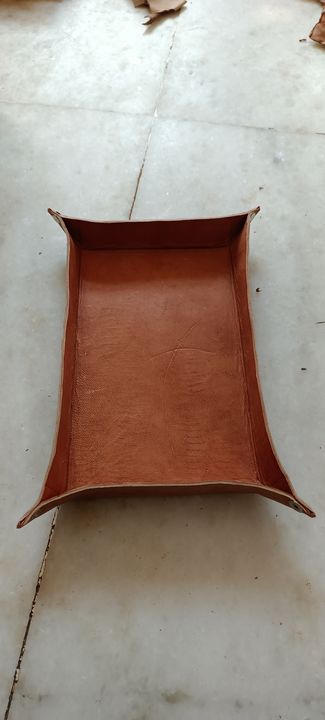 Leather tray uploaded by business on 12/29/2021