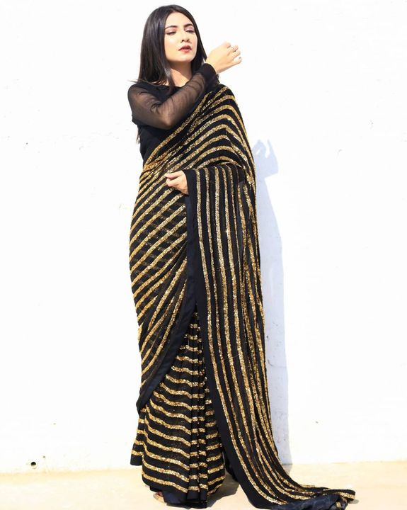 👜*Designer Sequins Saree Collection*👜 uploaded by Shrihari Fashion on 12/29/2021
