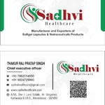 Business logo of SADHVI HEALTHCARE based out of Ahmedabad