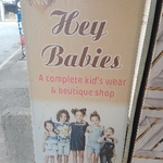 Business logo of Hey babies kids wear