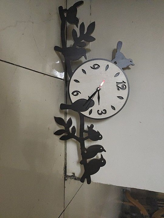 Woden wall clock  uploaded by Dazzle global sourcing on 9/27/2020