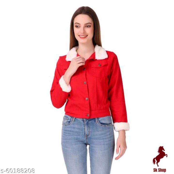 Trendy Fashionista Women Jackets
Fabric: Denim
Sizes:
M
Girls Denim  Jaket Semiwinter, women jacket, uploaded by Sk Shop on 12/29/2021