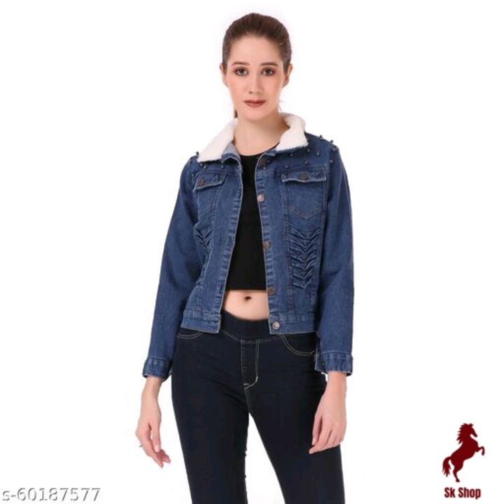 Trendy Fashionista Women Jackets
Fabric: Denim
Sizes:
M
Girls Denim  Jaket Semiwinter, women jacket, uploaded by Sk Shop on 12/29/2021