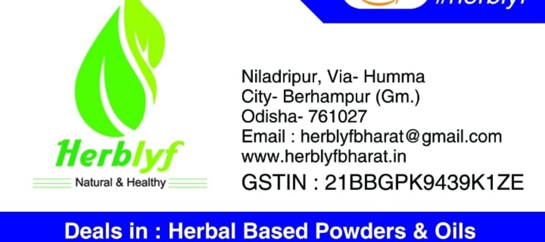 Visiting card store images of Herblyf