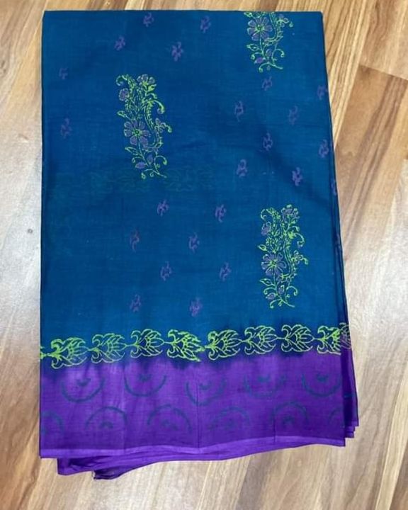 Jaipur kota block printed sarees  and pure cotton block printed sarees  uploaded by business on 12/29/2021