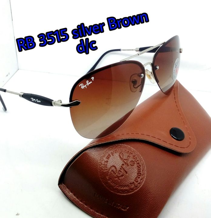 Ray ban sunglasses for men uploaded by Shreeji enterprises on 12/29/2021