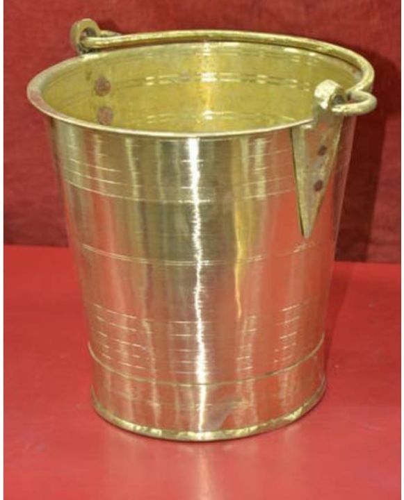 Bucket Made by brass metal.   uploaded by Suvankar Barman on 12/29/2021