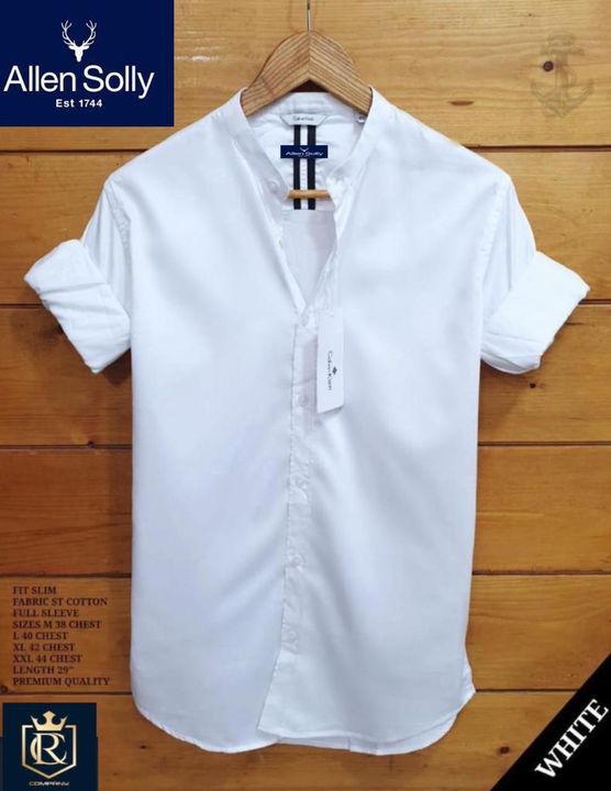 Plain cotton shirt uploaded by business on 12/29/2021