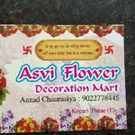 Business logo of Asvi flower decoration