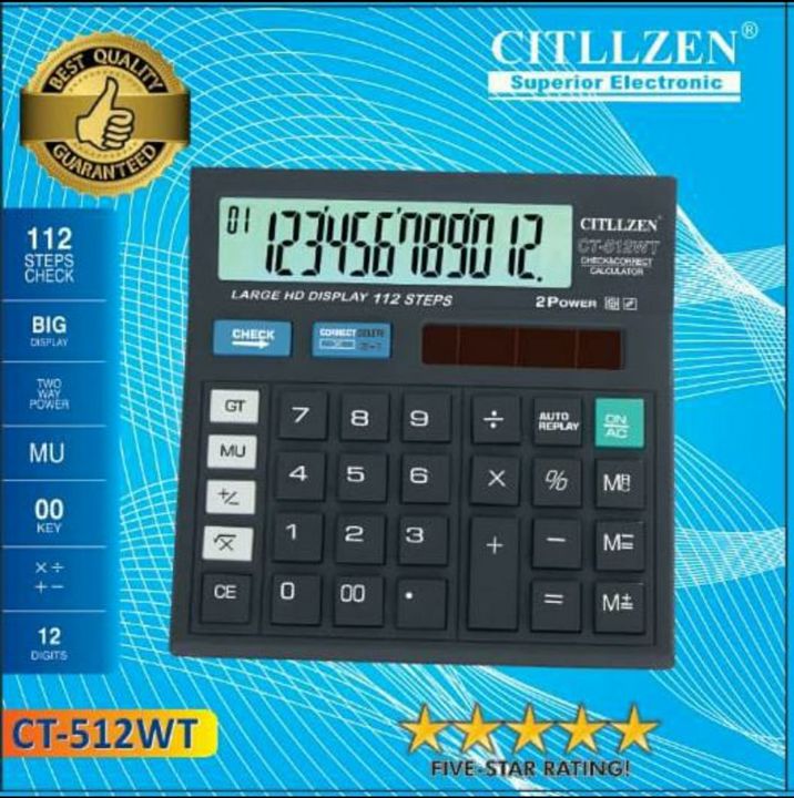 Ct-512 calculator uploaded by business on 12/29/2021