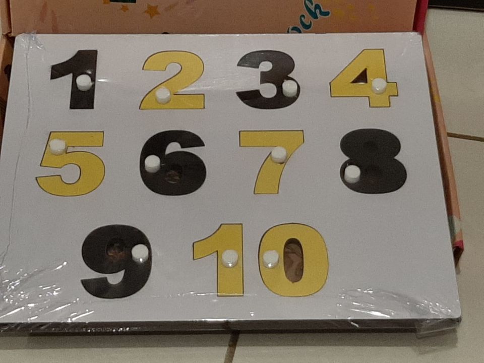 Wooden learning number set uploaded by JK TOYS & SPORTS on 12/29/2021