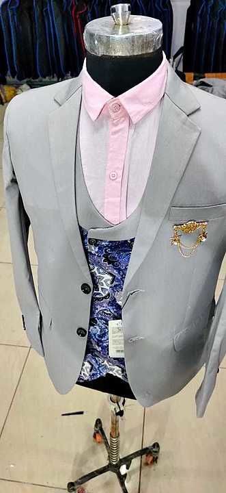 Men's Party wear 3 piece suit. uploaded by business on 9/27/2020