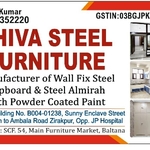 Business logo of Shiva Steel Furniture