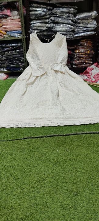 -lakhnawi chikenkati cotton dress uploaded by Zoya on 12/30/2021