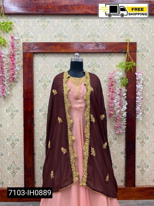 Designer gown uploaded by Rajshi Collections on 12/30/2021