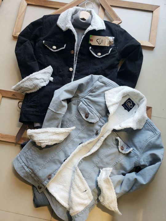 Post image *BEING HUMAN**HEAVY JEAN JACKET**FUR MATERIAL INSIDE**LATEST DESIGNS*
Per piece weight *2-3 kg*
PERFECT THREE COLOUR *2**BLACK AND GRAY**SAME AS IN PIC/VIDEO*
Size *M38 L40 XL42*
Price *1799/- free ship*
🔥🔥🔥🔥🔥🔥🔥🔥🔥