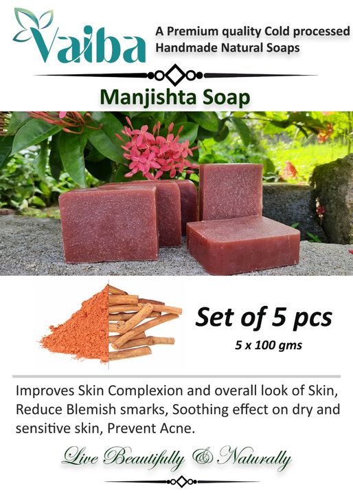 Manjishta soap uploaded by Vaiba Products Co., on 12/30/2021
