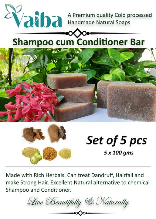 Shampoo &conditionar bar uploaded by Vaiba Products Co., on 12/30/2021