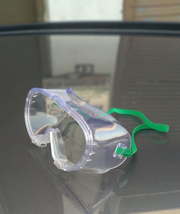 Post image Safety goggles available, pvc with glass