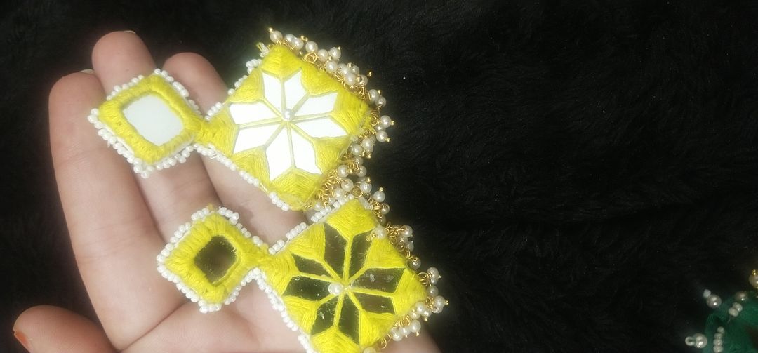 Mirror jewellery uploaded by Priyansh Handmade on 12/30/2021