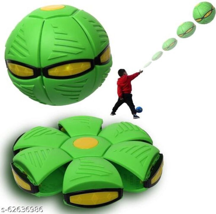 Pop up ball disc, kids toys,. Football, play ball game for indoor, outdoor sports uploaded by business on 12/30/2021