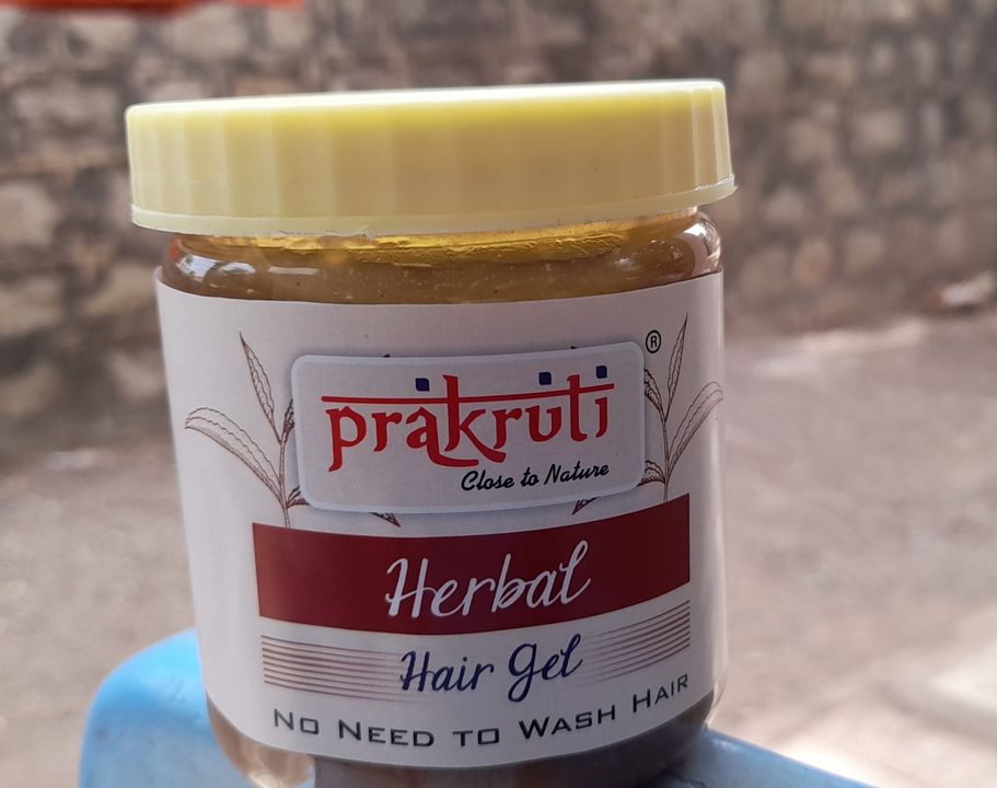 Ayurvedic hair gel uploaded by Prakruti Herbal Product on 12/30/2021
