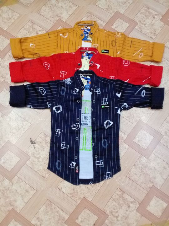 Kids boys shirt  uploaded by Famous garment on 12/30/2021