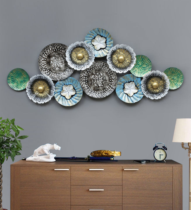 ABSTRACT PUNCHED DISC WALL DECOR uploaded by Happy's Home Decores on 12/30/2021