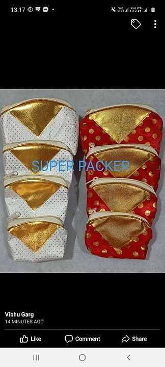 *Super Packers* 

Manufacturer and Wholesaler  of Potli's ,Jewellery Packing Pouch , jewellery boxes uploaded by business on 9/28/2020