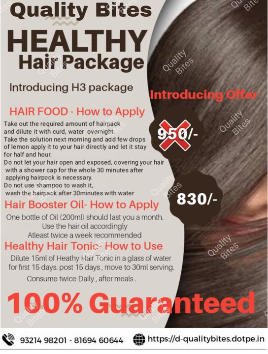 Post image #hair #repair #silky #dandruff #shine .. contact us for more details ..