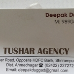 Business logo of Tushar agency